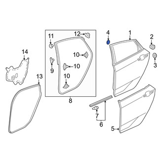 Honda OE - Rear Door Plug