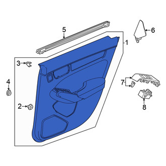 Honda OE - Front Left Outer Door Outer Panel