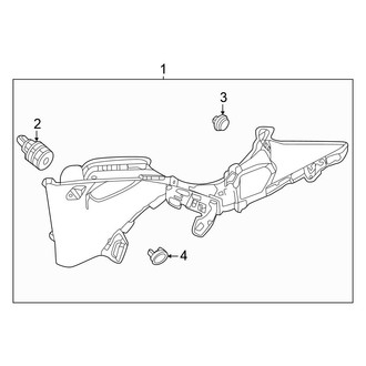 Honda OE - Quarter Panel - Interior Trim (Hatchback)