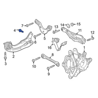 Honda OE - Rear Suspension Trailing Arm Bolt