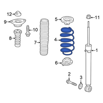 Honda OE - Rear Coil Spring