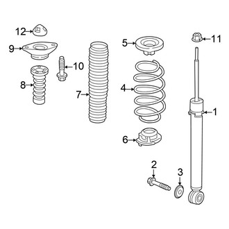 Honda OE - Rear Suspension - Shocks & Components
