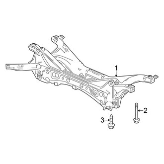 Honda OE - Rear Suspension - Suspension Mounting (Hatchback)