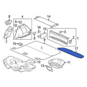 Honda OE - Rear Cargo Cover