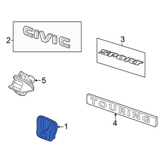 Honda OE - Rear Hatch Emblem