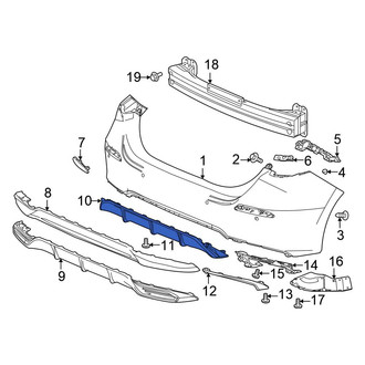 Honda OE - Rear Valance Panel