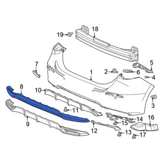 Honda OE - Rear Valance Panel