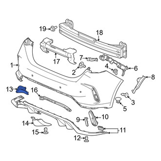 Honda OE - Rear Tow Eye Cap