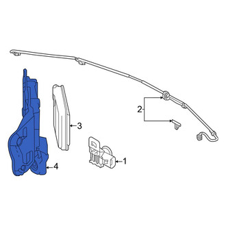 Honda OE - Left Blind Spot Detection System Warning Sensor Bracket