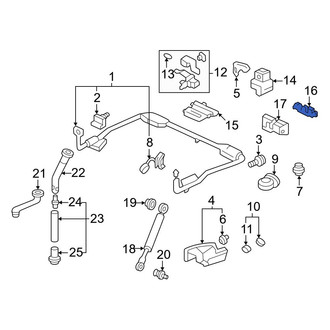 Honda OE - Convertible Top Latch