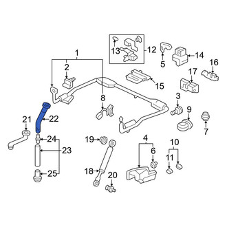 Honda OE - Convertible Top Strut Bracket