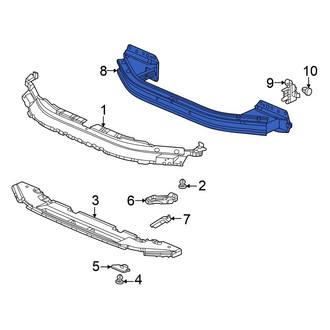 Honda OE - Front Bumper Impact Bar