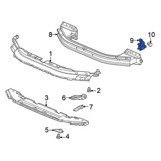 Honda OE - Left Bumper Impact Bar Bracket