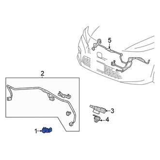Honda OE - Rear Outer Parking Aid Sensor
