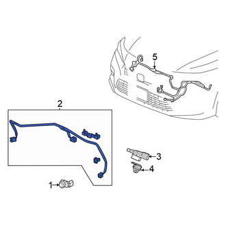 Honda OE - Front Parking Aid System Wiring Harness