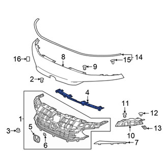 Honda OE - Front Grille Reinforcement