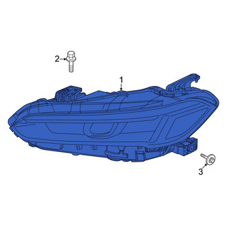 Honda OE - Front Left Headlight Assembly