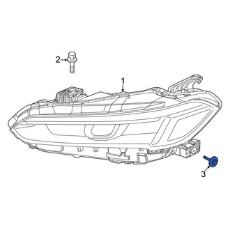 Honda OE - Upper Headlight Mounting Bolt
