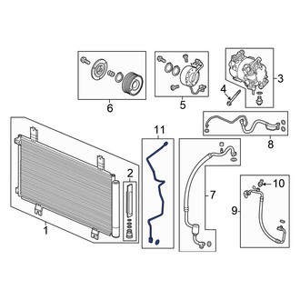 Honda OE - A/C Pipe
