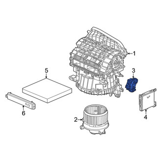 Honda OE - HVAC Blower Motor