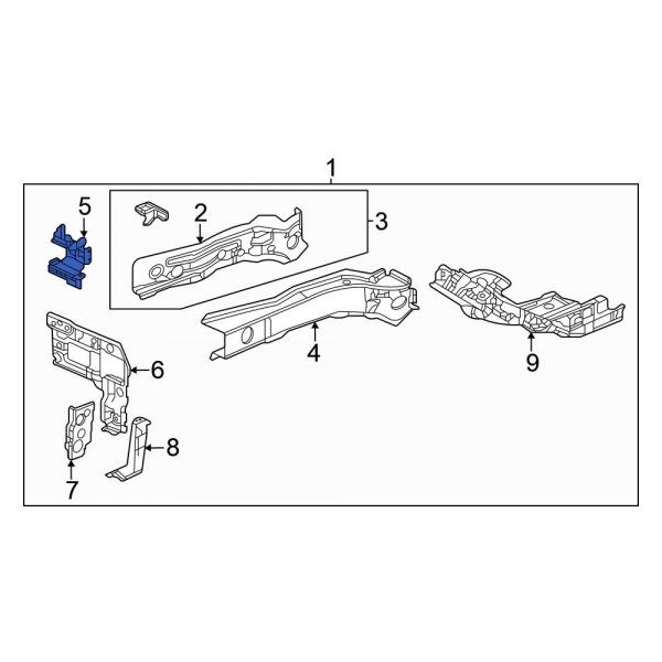 Frame Side Member Bracket