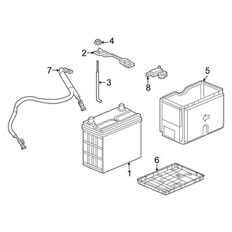 Honda OE - Electrical - Battery