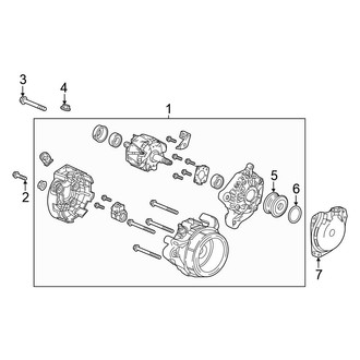Honda OE - Electrical - Alternator (2.0L)