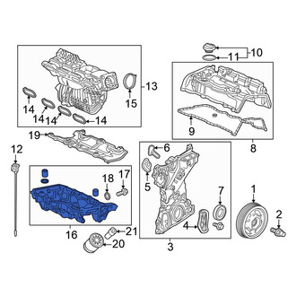 Honda OE - Engine Oil Pan