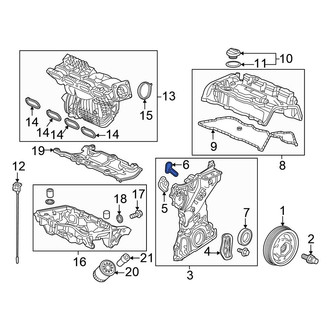 Honda OE - Engine Timing Cover Seal