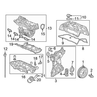 Honda OE - Engine / Transaxle - Engine Parts (2.0L)