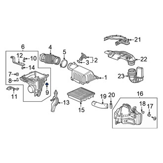 Honda OE - Air Filter Housing Grommet
