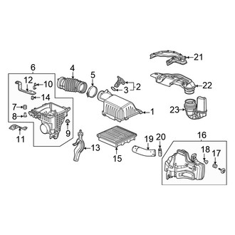 Honda OE - Engine / Transaxle - Air Intake