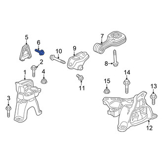 Honda OE - Engine Mount Bolt