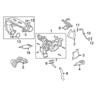 Honda OE - Engine / Transaxle - Turbocharger & Components (1.5L)