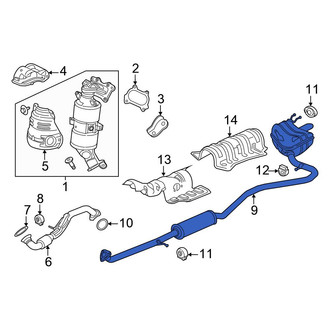 Honda OE - Exhaust Muffler