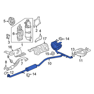 Honda OE - Exhaust Muffler