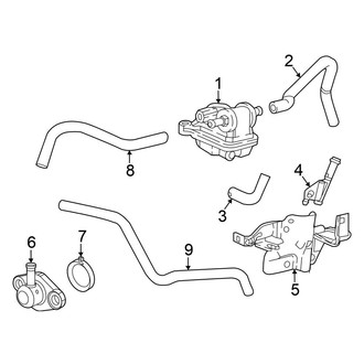 Honda OE - Emission System - Emission Components (Purge Control Valve), (1.5L)