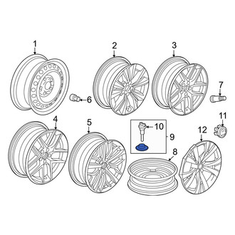 Honda OE - Spare Tire Bolt