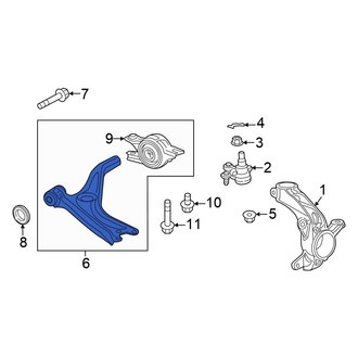 Honda OE - Rear Right Lower Rearward Suspension Control Arm