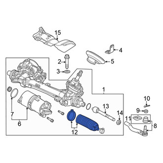 Honda OE - Rack and Pinion Bellows