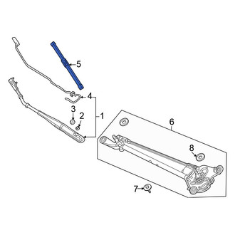 Honda OE - Front Right Wiper Blade