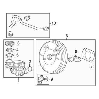 Honda OE - Cowl - Components on Dash Panel (Si)