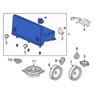 Honda OE - Radio Control Unit