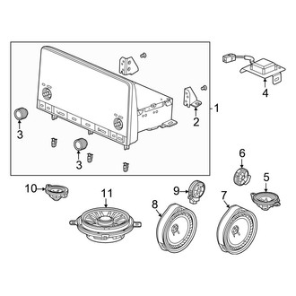 Honda OE - Instrument Panel - Sound System