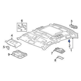Honda OE - Headliner Clip