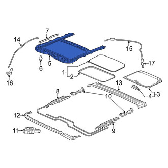 Honda OE - Sunroof Frame