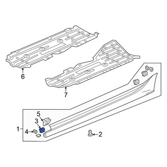 Honda OE - Rocker Panel Molding Clip