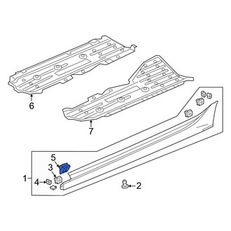 Honda OE - Rocker Panel Molding Clip
