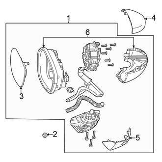 Honda OE - Front Door - Outside Mirrors (W/O Signal Lamp)