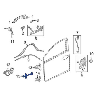 Honda OE - Front Door Check